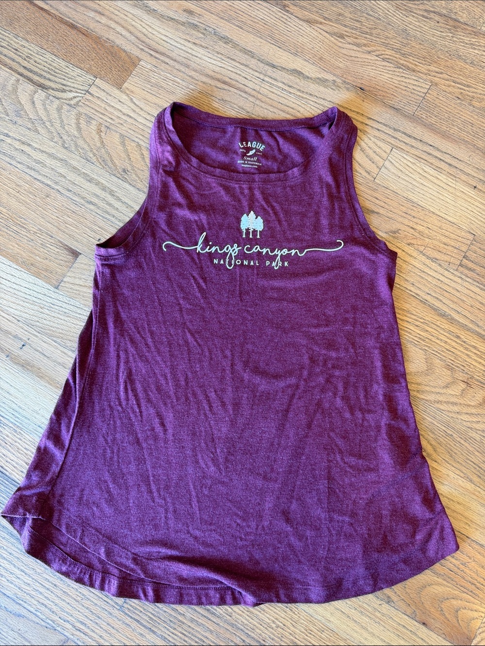League Kings Canyon Graphic Tank Top Small